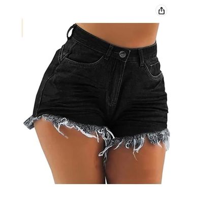 Pantalon taille haute trouer top