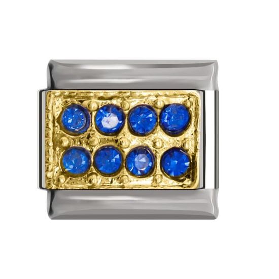 Bracelet CHEVAL 8 BRELOQUES Plaqué Or | BRACELET EQUESTRE