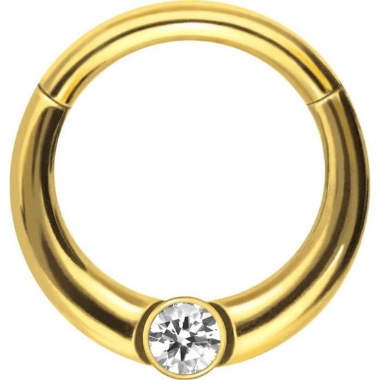 Anneaux De Piercing Clicker En Acier Chirurgical - Tailles 14G à 20G, Diamètres 8-14 Mm, Pour Septum, Helix, Daith