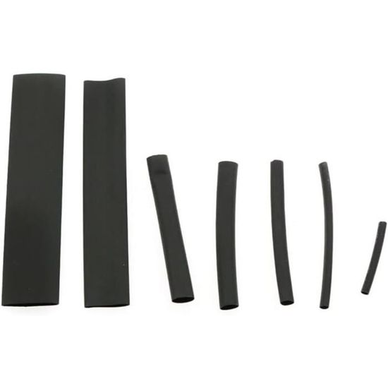 Wirefy Kit de gaines thermorétractables – Rapport 3:1 doublé adhésif