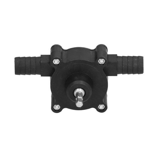 Pompe à Eau Sur Perceuse - Auto-Amorçante Portable - Transfert Eau Huile Kérosène - Débit 1.25m³/h