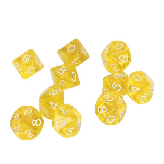 Set De 21 Dés Polyédriques 12 Faces + Sac - Pour Jeux De Rôle (D&D), Jeux De Société, Maths, Soirées Entre Amis - 9
