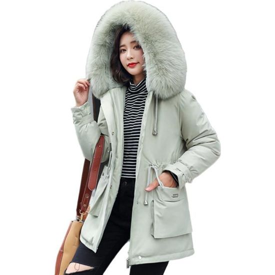 Caban capuche femme on sale
