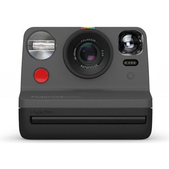 Appareil photo instantané Polaroid Now - Autofocus - Double exposition - Retardateur - Noir