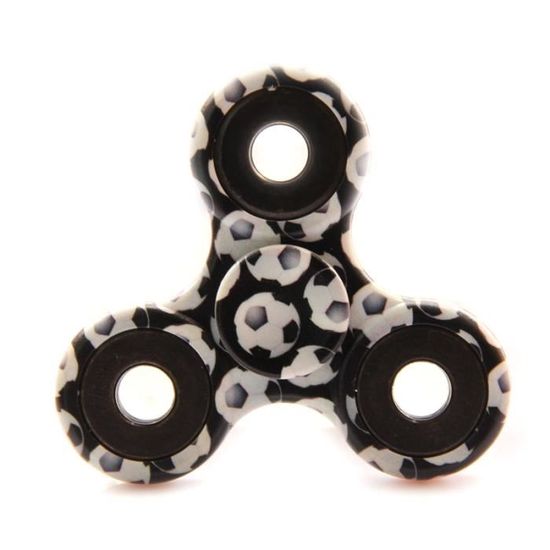 Hand spinner étoile 9 branches arc en ciel anti stress métal premium roulement billes | La Hand spinner étoile 9 branches arc en ciel anti stress métal premium roulement billes | La