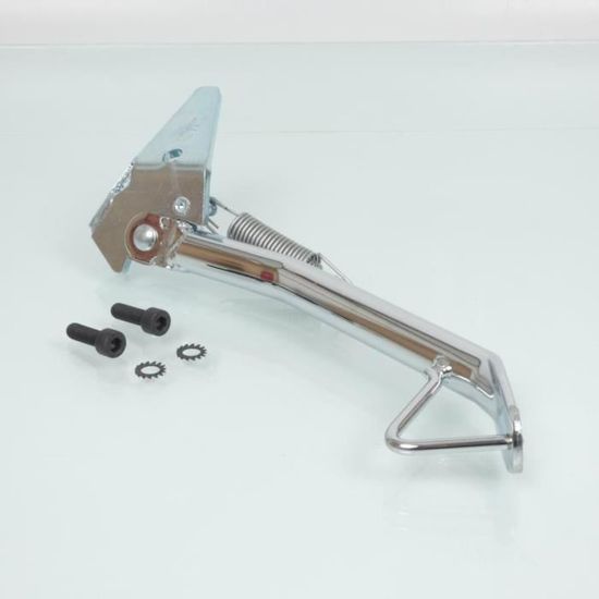 Béquille Latérale Chromée RMS Pour Vespa 50-125 Primavera / ET3 - Retour Automatique, Installation Facile - 3