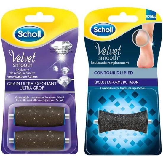 Scholl - Velvet Smooth Sublime Ongles - système électrique - Kit
