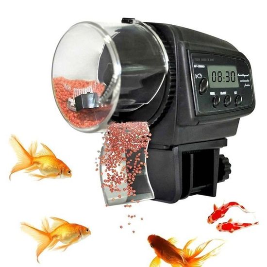 SE25592-Distributeur automatique nourriture poisson aquarium