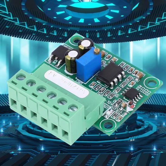 Module Convertisseur Tension/fréquence 0-10V Vers 0-10KHz – Carte Compacte 33x34 Mm – Pour Automatisme, Contrôle