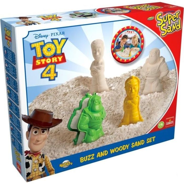 Goliath - Super Sand Toys Story 4 - Loisir créatif - Sable à modeler