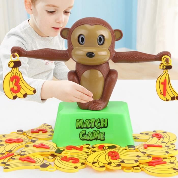 Singe équilibre cool jeu de mathématiques pour les filles et garçons Fun cadeau éducatif_lht9930