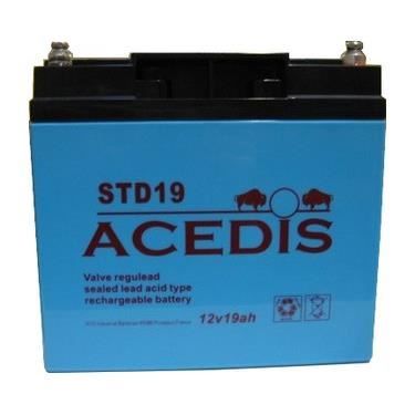 Batterie plomb étanche 12V 19Ah ACEDIS
