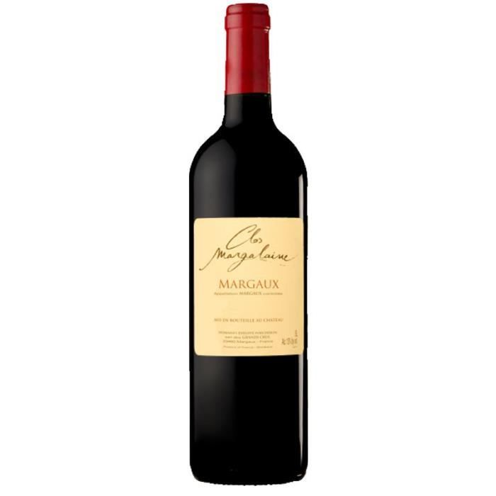 CLOS MARGALAINE MDC (récoltant) 2016 AOP MARGAUX -Vin rouge de Bordeaux - 75cl