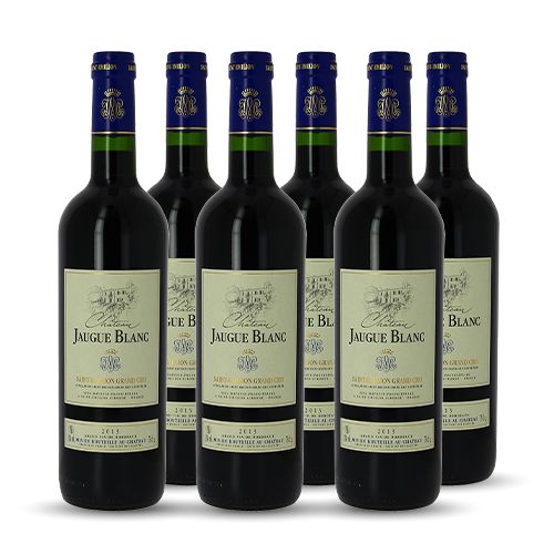 Château Jaugue Blanc Saint-Emilion grand cru Rouge 2013 6x75cl