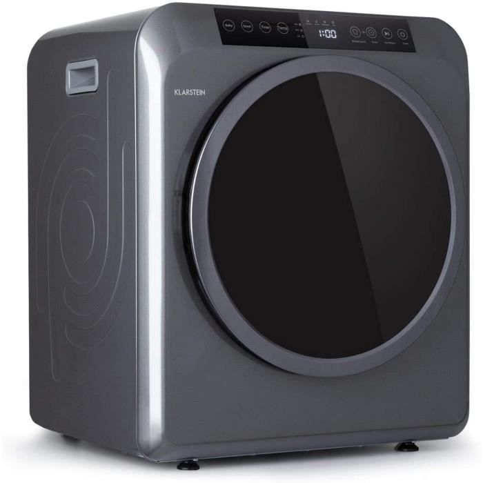 SECHE-LINGE KLARSTEIN EZ Dry - Sèche-Linge par Extraction, Chargeur Frontal, 1500 W, Pose Libre-encastré, 6 k2