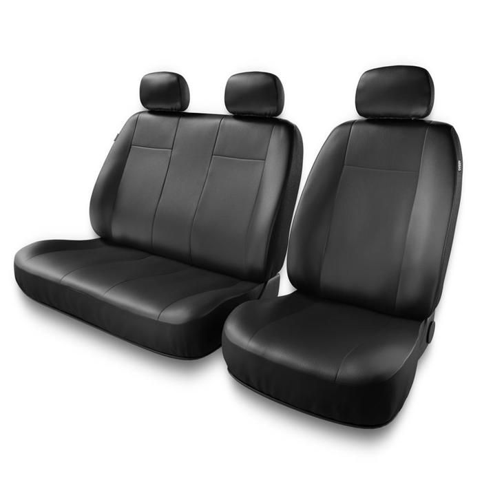 (BC-B) Noir - Housses de sieges universelles compatibles avec CITROEN JUMPER I II III PU0135