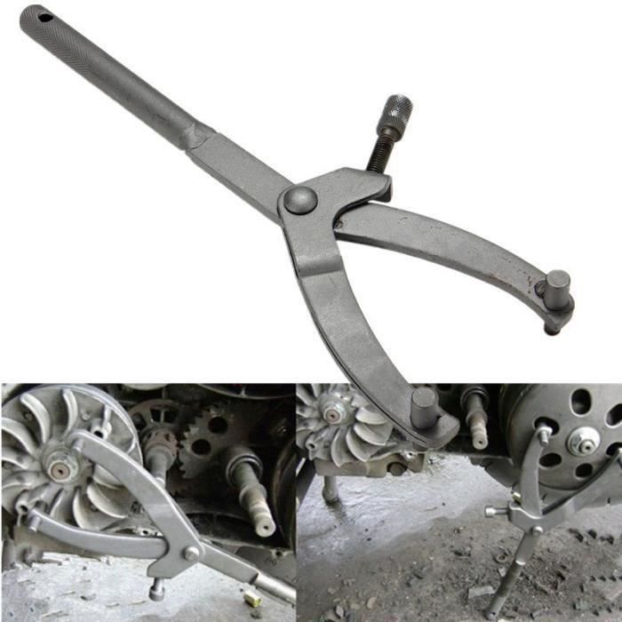Moto Clé Volant Embrayage Poulie Pignon Titulaire Support Outil Universel Moteur