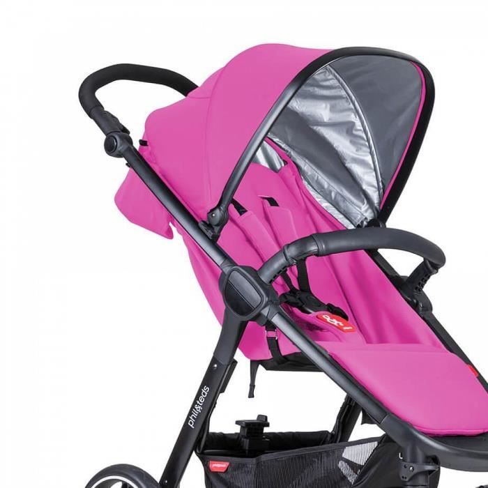 Poussette Phil and Teds Smart Buggy V3 Raspberry