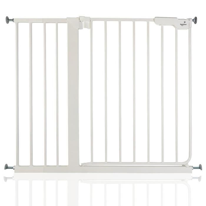 BabyDan Danamic Barrière de Sécurité Bébé enfant en pour Escalier Blanc 86 - 93,5cm
