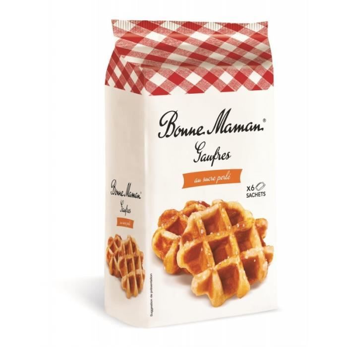 BONNE MAMAN - Gaufres Au Beurre Et Perles De Sucre 300G - Lot De 3