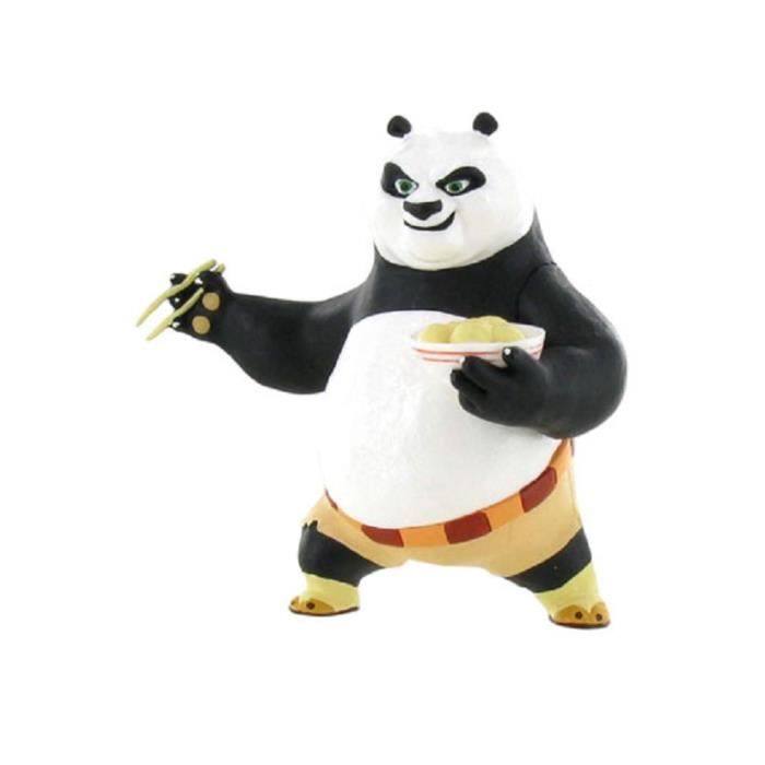 Kung Fu Panda mini figurine Po Eating 8 cm