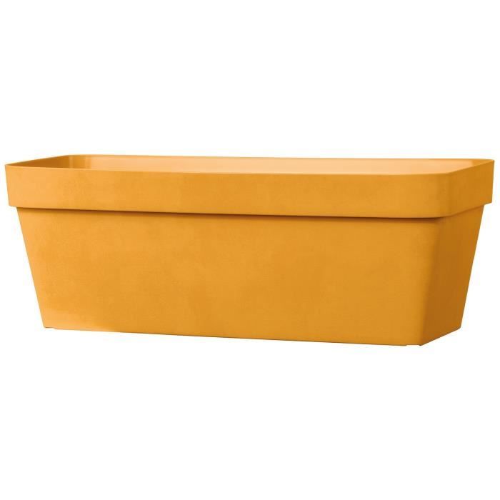 DEROMA Jardinière Like curry - Coloris jaune - 49x17cm