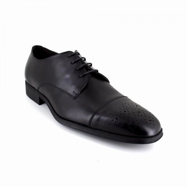 Derby J.Bradford Cuir Noir JB-NEWBALL - Couleur - Noir