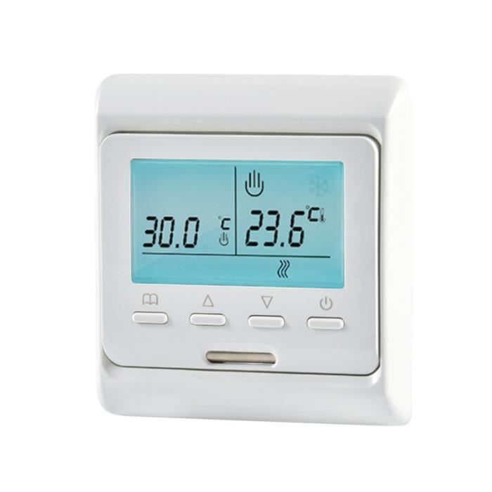 1 PC contrôleur de plancher chaud de Thermostat de salle de chauffage programmable CIRE D'EPILATION - KIT CIRE D'EPILATION