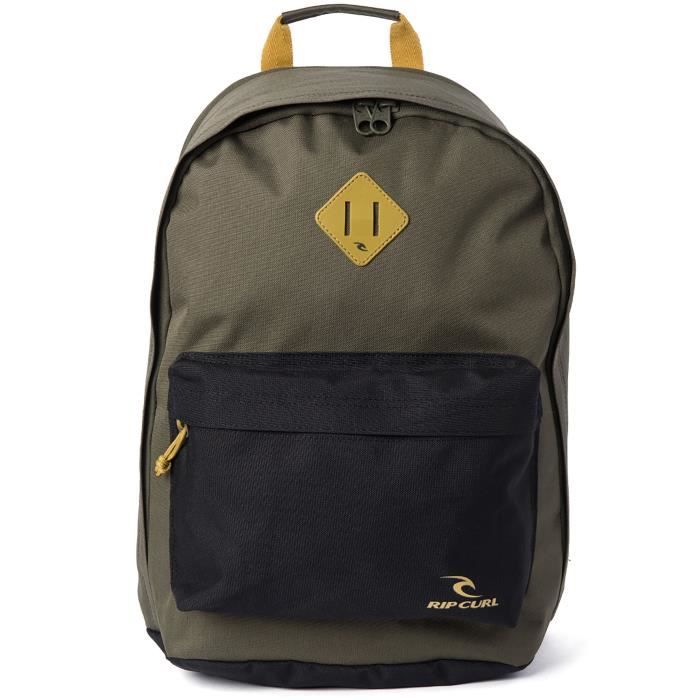 RIP CURL Sac à Dos Kaki/Noir Homme
