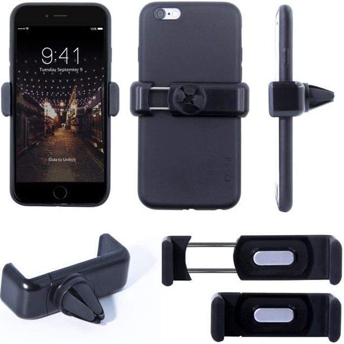 SAVFY® Universel voiture grille d'aération Fixation du support pour tous les téléphones
