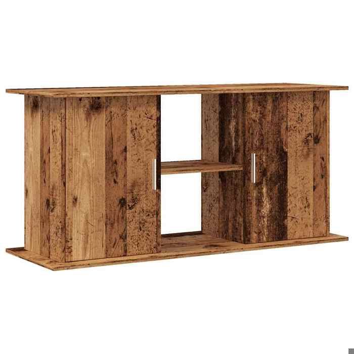 Meilleurs prix pour VVMEUBLE Support pour aquarium vieux bois 121x41x58 cm bois d'ingénierie BLACKFRIDAYS99049635