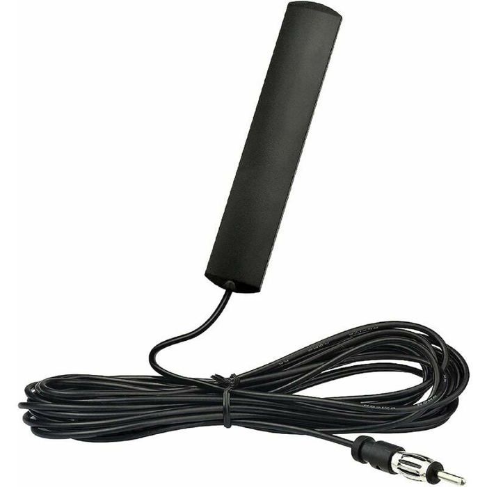 Antenne Radio FM Pour Voiture - Adaptateur Universel 200mm, Plastique Et Métal