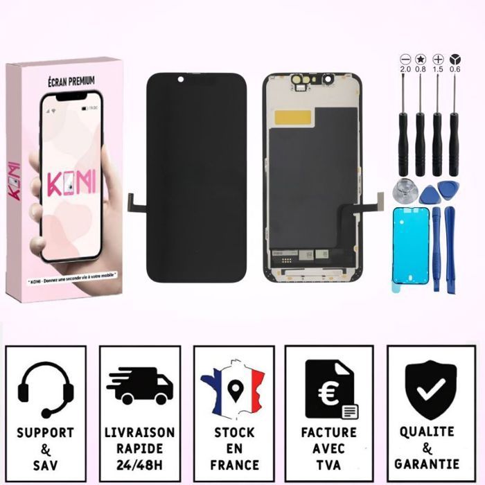 ECRAN LCD VITRE TACTILE pour WIKO VIEW 4 Lite NOIR VERT BLEUE OUTILS COLLE - - Pièces et Outils