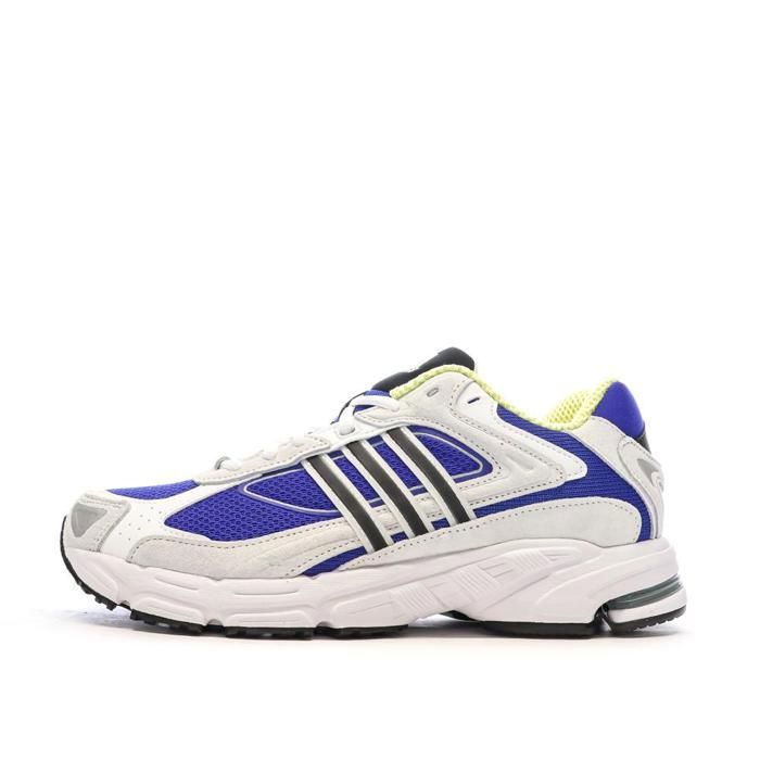 Adidas Baskets Blanches/Bleu Homme Adidas Response