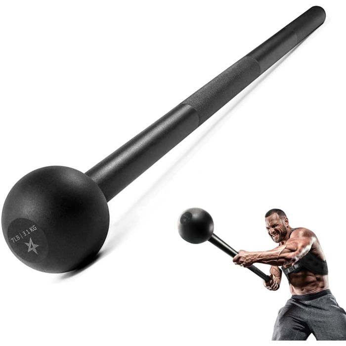 Meilleurs prix pour Acier Allié Macebell Pour Home Gym-Poids Musculation Unisexe Pour Femme Homme Avec Options De Poids Multiples