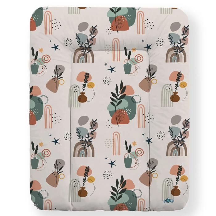 Matelas à Langer Pour Bébé VOX - Matelas à Langer En Coton Bio - Bleu Pétrole Serviette à Langer Imperméable Matelas à Langer Pour Bébé VOX - Matelas à Langer En Coton Bio - Bleu Pétrole Serviette à Langer Imperméable