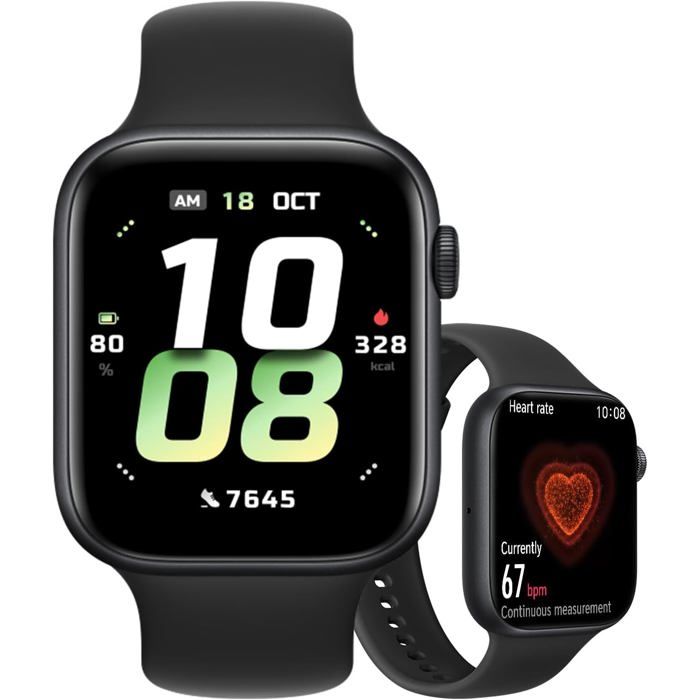 Montre Connectée HONOR Watch 5 1.85 AMOLED GPS 15 Jours dautonomie