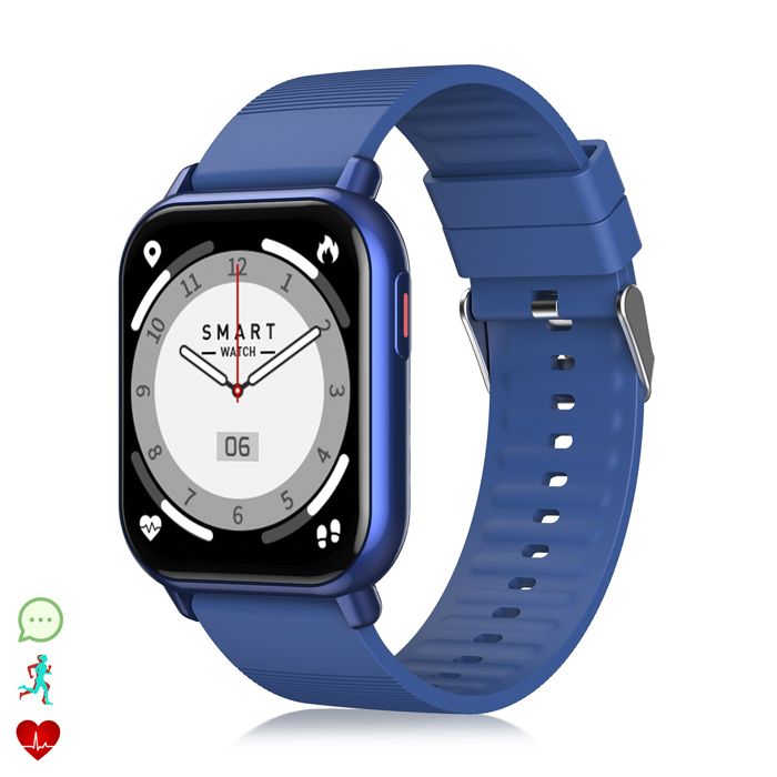 DAM Smartwatch ZW32 avec notifications dapplications plusieurs modes sportifs. Moniteur de tension thermomètre. 37x09x5cm. - vue 2