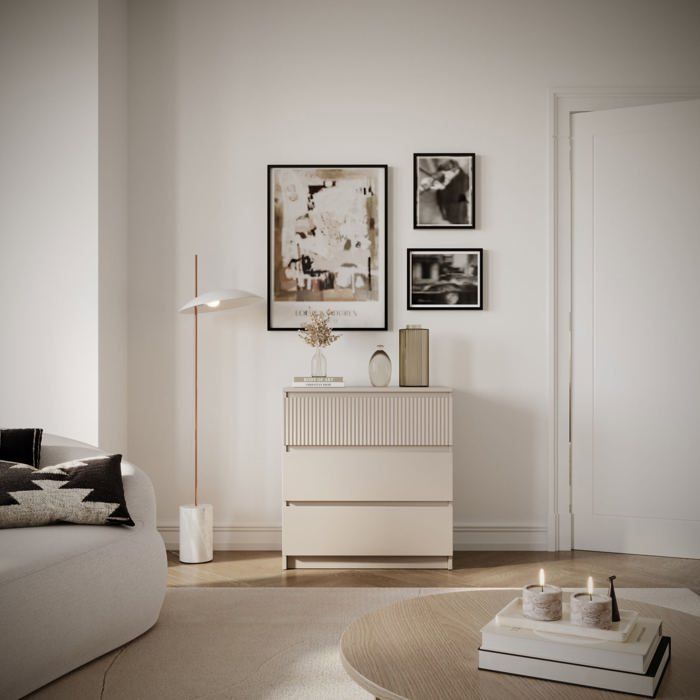 SELSEY - Commode SANDIA - 70 cm - Grege