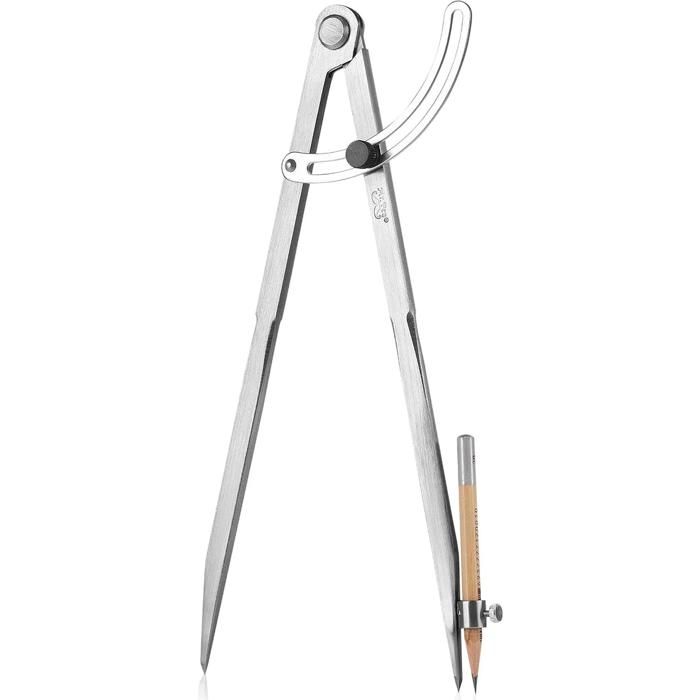 Compas Trace Compas professionnel pour bois - ULISEM - 12 pouces - Trace cercles ...