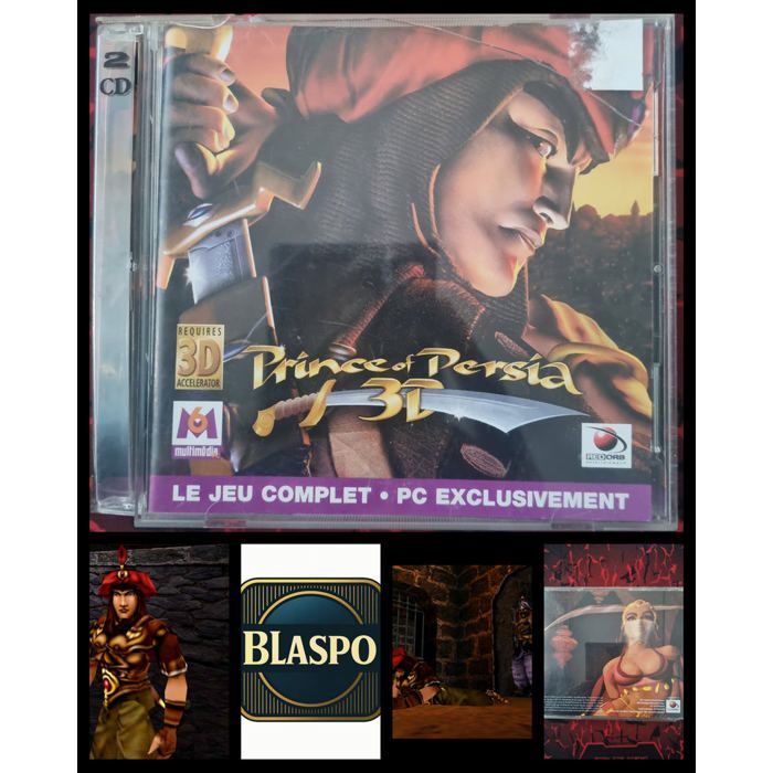 M6 Multimédia Jeu PC Prince Of Persia 3D – Aventure Action