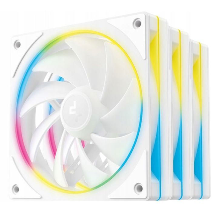 DeepCool FL12 SE WH 3 in 1 Boitier PC Ventilateur 12 cm 3 pièce - vue 4