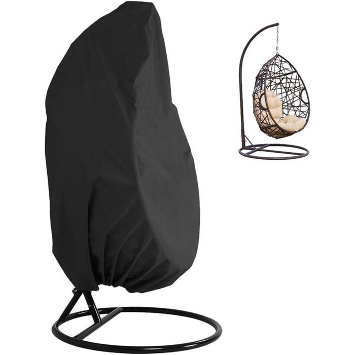 Housse pour fauteuil suspendu Oxford 115x190 cm imperméable avec cordon de serrage extérieur