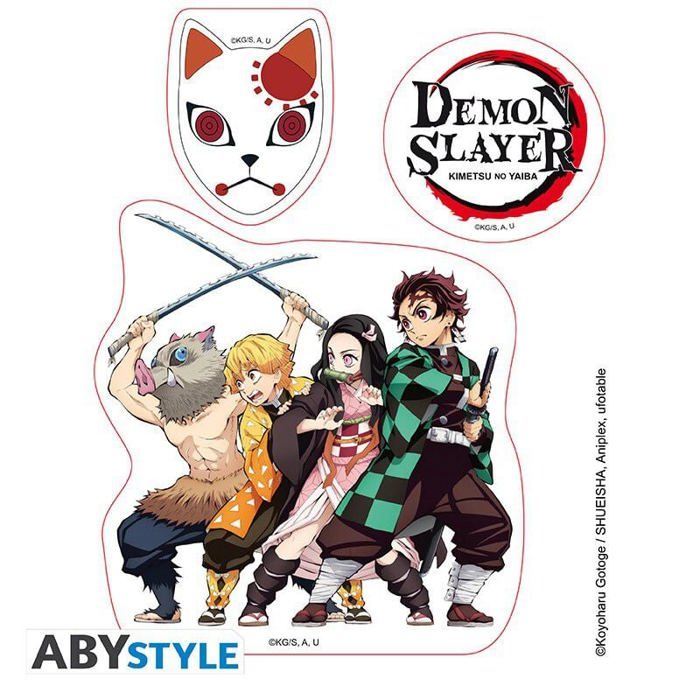 Imprimés-Stickers - Demon Slayer - Slayers - 16x11cm - Cdiscount ...