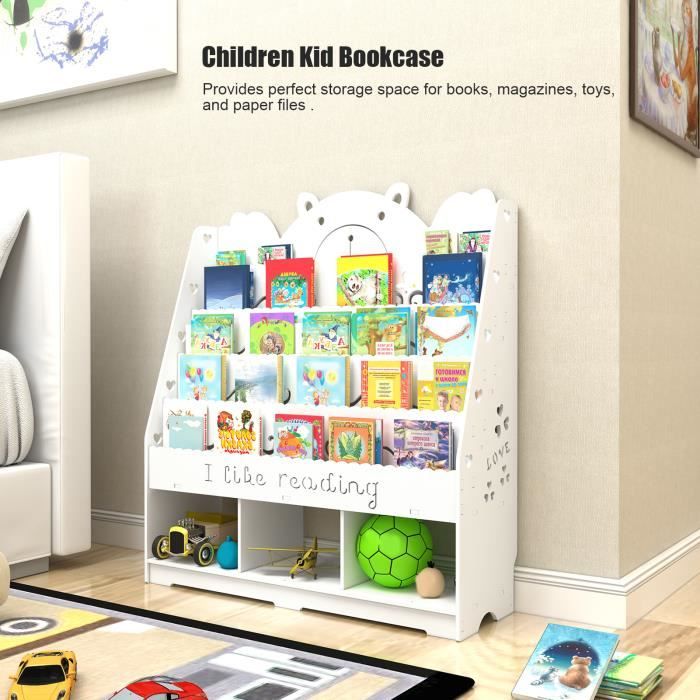 Etagere De Stockage De Livre Multifonction Enfant Bibliotheque Enfant A 5 Niveaux Presentoir De Jouet Enfant Decoratif Cdiscount Puericulture Eveil Bebe Etagere De Stockage De Livre Multifonction Enfant Bibliotheque Enfant A 5 Niveaux Presentoir De Jouet Enfant Decoratif Cdiscount Puericulture Eveil Bebe