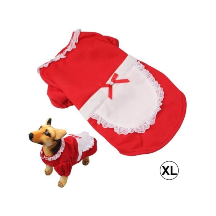 Monasterio Conejo Susteen Femme de ménage, Style Costume chien manteau-XL - Cdiscount Animalerie