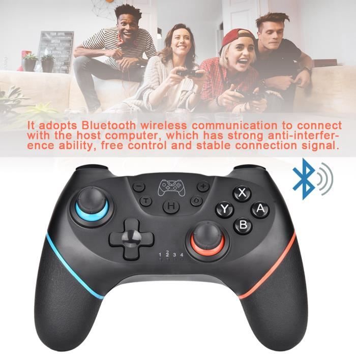 Manette De Jeu Bluetooth Joypad Pour Commutateur Nintendo Sans Fil Tim Prix Pas Cher Cdiscount