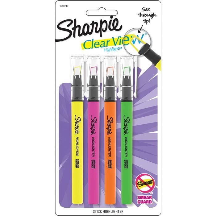 Lot De 6 Stylo De Surligneur De Courbe, Stylos à Pointe Avec 6 Formes