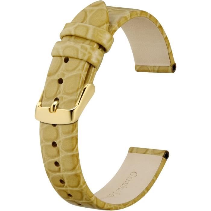 Elonglin Bracelet De Ontre En Cuir Bande Pour Hoe Fee Avec Boucle En Acier Inoxydable (sans