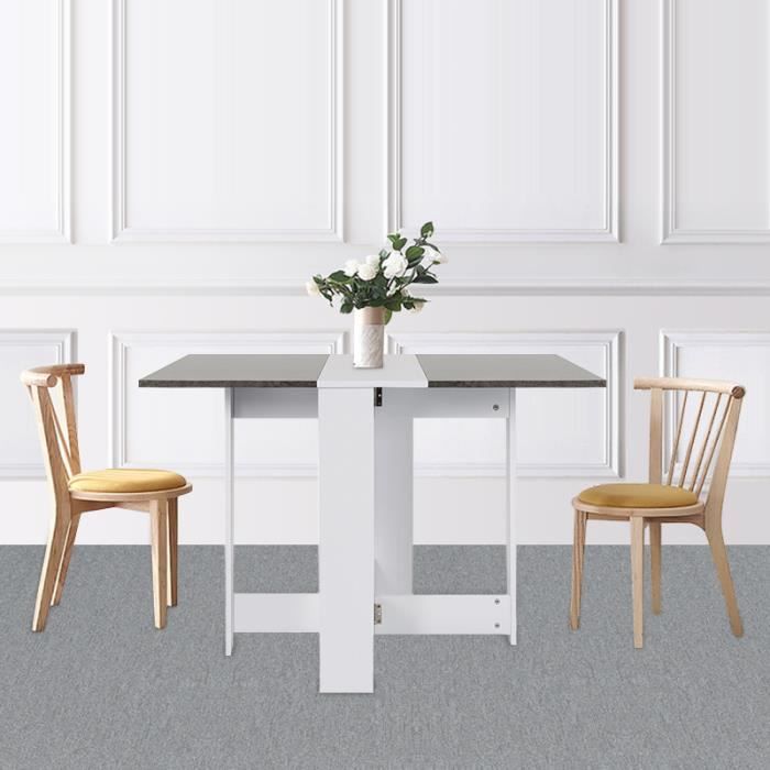 Table Pliante De Cuisine Sejour Salon Style Contemporain Table A